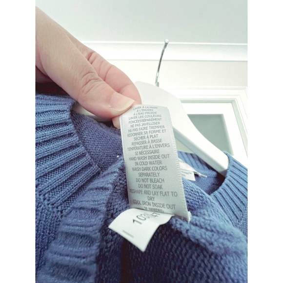 CONTEMPORAINE  |  Embossed Polka Dot Knit Sweater - Picture 6 of 6